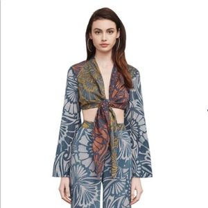 BCBGMAXAZRIA Bohemian style 2 piece outfit